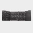 Case Studi Folding Keyboard with Touch Pad (Dark Grey) For Cheap