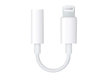 Apple Lightning to 3.5 mm Headphone Jack Adapter -White Sale