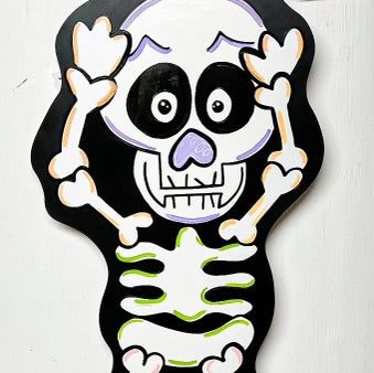 Colorful Skeleton Doorhanger Online