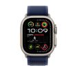 Apple Watch Ultra 2 GPS + Cellular, 49mm Natural Titanium Case with Blue Trail Loop – MX4L3 (M L) Hot on Sale