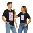 The Lovers in hot pink (Unisex Tee For Sale