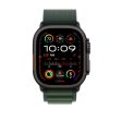 Apple Watch Ultra 2 GPS + Cellular, 49mm Black Titanium Case with Dark Green Alpine Loop – MX4T3 (L) Sale