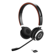 Jabra Evolve 65 Stereo Mono Headset - Black For Sale