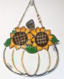 Sunflower Pumpkin Doorhanger Supply