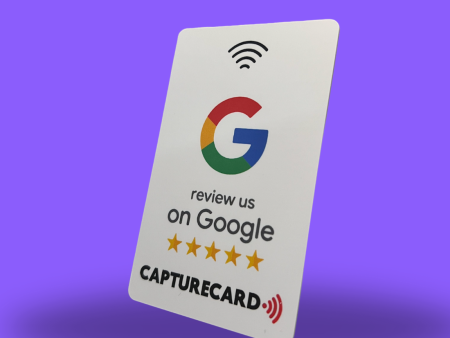 Capture Card - Google Review Card For Sale