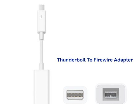 Apple Thunderbolt To Firewire Adapter on Sale