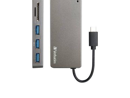 Verbatim Type C Adaptor USB Hub (5 in 1) Online now