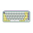 Logitech POP Keys Wireless Mechanical Keyboard with Customizable Emoji Keys Supply