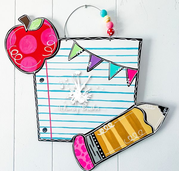 Teacher Notepad Doorhanger Cheap