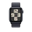 Apple Watch Series SE 2nd Gen GPS, 40mm Midnight Aluminium Case with Ink Sport Loop – MXEA3 (2024) on Sale