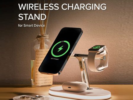 Ringke 3 in 1 Magnetic Wireless Charging Stand Discount