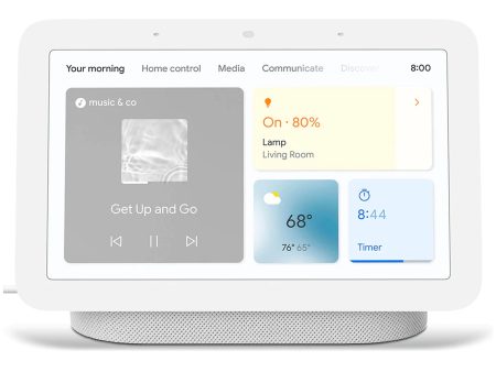 Google Nest Hub (Gen 2) - Chalk Hot on Sale