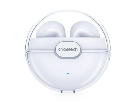 Choetech Translucent V5.0 True Wireless Earbuds BH-T08 (White) For Discount