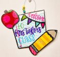 Teacher Notepad Doorhanger Cheap