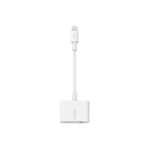 Belkin Lightning Charging Adapter (3.5mm Audio + Charge) Online Hot Sale