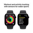 Apple Watch Series 10 GPS, 42 mm Jet Black Aluminium Case with Black Sport Band – MWWE3 (S M) Supply