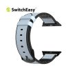 SwitchEasy Hybrid Silicone-Leather Apple Watch  Band (42 44 45 49mm) Hot on Sale