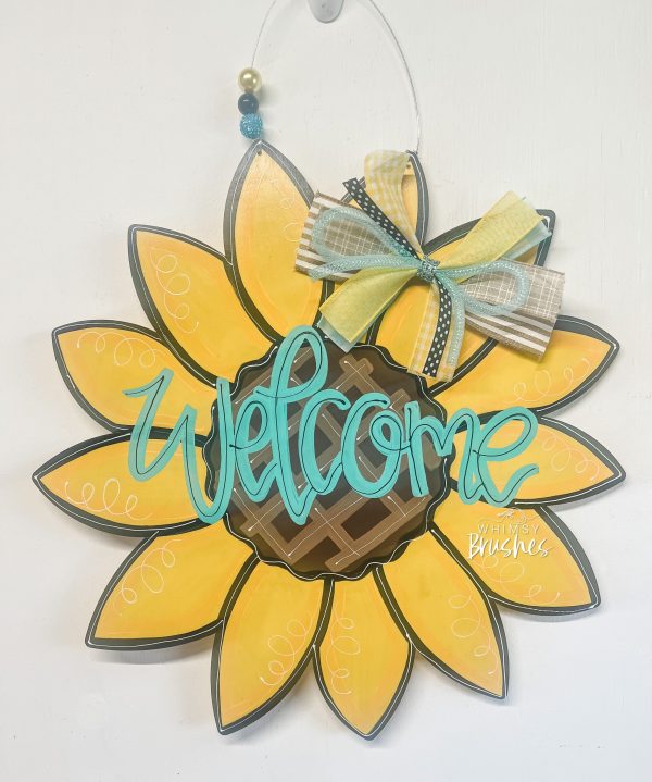 Sunflower Doorhanger Discount