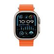 Apple Watch Ultra 2 GPS + Cellular, 49mm Titanium Case with Orange Ocean Band – MREH3 Supply