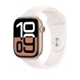 Apple Watch Series 10 GPS, 42 mm Rose Gold Aluminium Case with Light Blush Sport Band – MWWJ3 (M L) Online Hot Sale