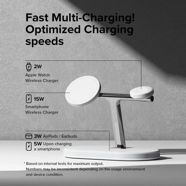 Ringke 3 in 1 Magnetic Wireless Charging Stand Discount