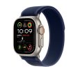 Apple Watch Ultra 2 GPS + Cellular, 49mm Natural Titanium Case with Blue Trail Loop – MX4L3 (M L) Hot on Sale