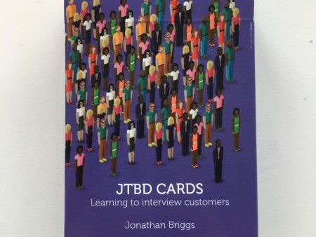 JTBD Cards: Learning to Interview Customers Sale