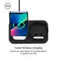 Choetech 3-in-1 Magnetic Wireless Charging Station T589-F (Black) Supply