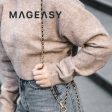 MagEasy Leather Chain Strap - Classic + Strap Card Sale