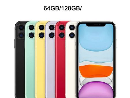 Original Apple iPhone 11 4G LTE Mobile Phone Unlocked 6.1  Retina Display Dual Camera 64 128GB CellPhone A13 IOS SmartPhone Online