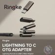 Ringke Lightning to C OTG Adapter (2pk) Online Sale