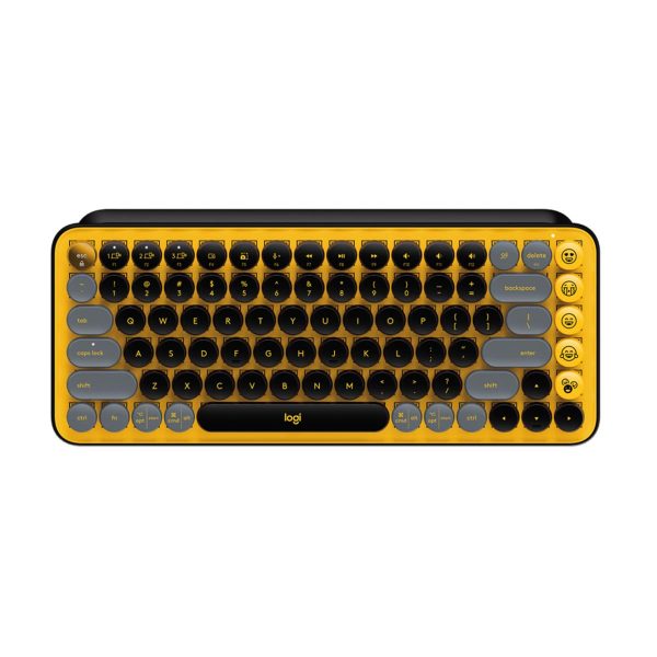 Logitech POP Keys Wireless Mechanical Keyboard with Customizable Emoji Keys Supply