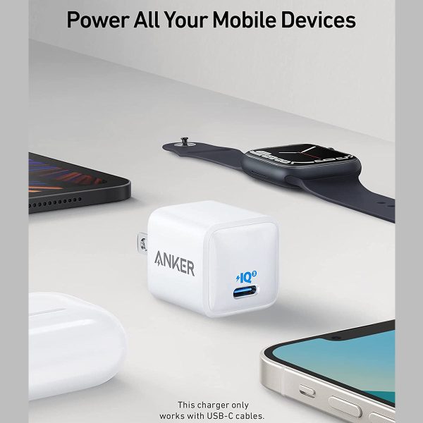 Anker PowerPort III Nano 20W (2Pin) White Sale