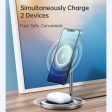 Choetech 2-in-1 Holder Magnetic Wireless Charger with MagSafe T575-F (Gray) Online