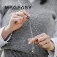 MagEasy Metal Chain Strap (Silver) Sale