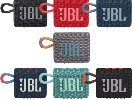 JBL GO 3: Portable Waterproof Bluetooth Speaker Discount