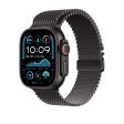 Apple Watch Ultra 2 GPS + Cellular, 49mm Black Titanium Case with Black Titanium Milanese Loop – MX5V3 (L) Online Hot Sale