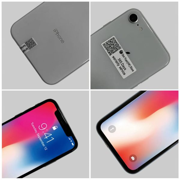 Original iPhone X CellPhone Unlocked 3GB RAM 64GB 256GB ROM 5.8  4G LTE 12MP 2 Rear Camera  Hexa Core Apple Mobile Phone on Sale