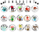 Christmas Handprint Footprint Ornament Kit Online Hot Sale