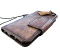 ARICHI Vintage Genuine Leather Case for Google Pixel 9 8 7 6 5 Pro XL Magnetic Closure Wallet Sale