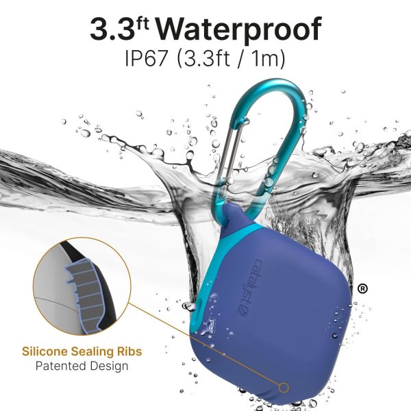 AirPods (Gen 4) - Waterproof Case + Carabiner Online Hot Sale