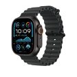 Apple Watch Ultra 2 GPS + Cellular, 49mm Black Titanium Case with Black Ocean Band – MX4P3 For Cheap