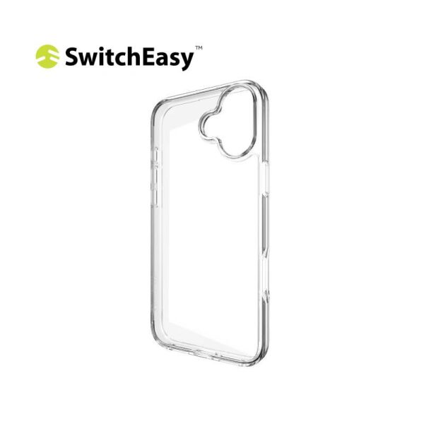 SwitchEasy CRUSH AirBarrier Shockproof Clear iPhone Case for iPhone 16 Series Fashion