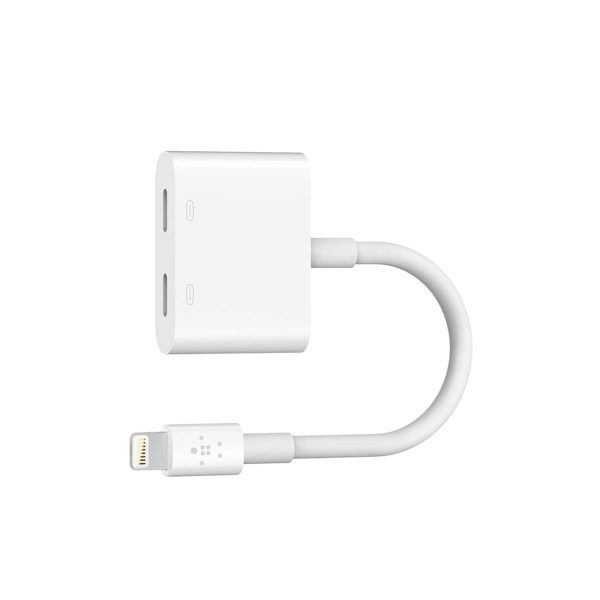 Belkin Lightning Charging Adapter (Lightning Audio + Charge) Online