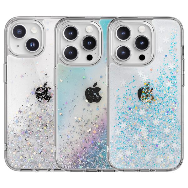 SwitchEasy StarField 3D Glitter Resin Case for iPhone 15 Series For Discount