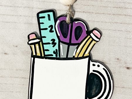 Teacher Mug Ornament For Cheap