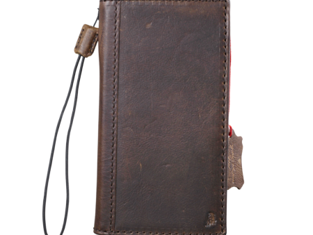 ARICHI Genuine Leather Wallet Case for iPhone – Premium Vintage Book Style with Card Slots Fashion