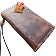 ARICHI Vintage Polished Leather iPhone Case – Wax Finish Handmade Wallet Cover for iPhone 6-16 Pro Max SE XS Sale