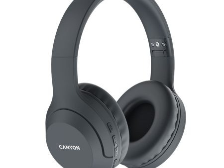 Canyon BTHS-3 Bluetooth Wireless Headphones - Black Sale