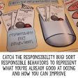 Taking Responsibility Social Skills Lap Book - Elementary School Counseling Hot on Sale